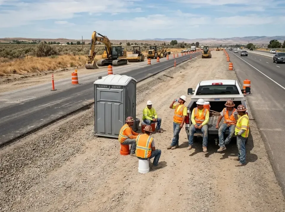highway-road-construction-crew-007 — frequently asked questions, Porta Potty and Restroom Rentals in Braddock Heights, MD